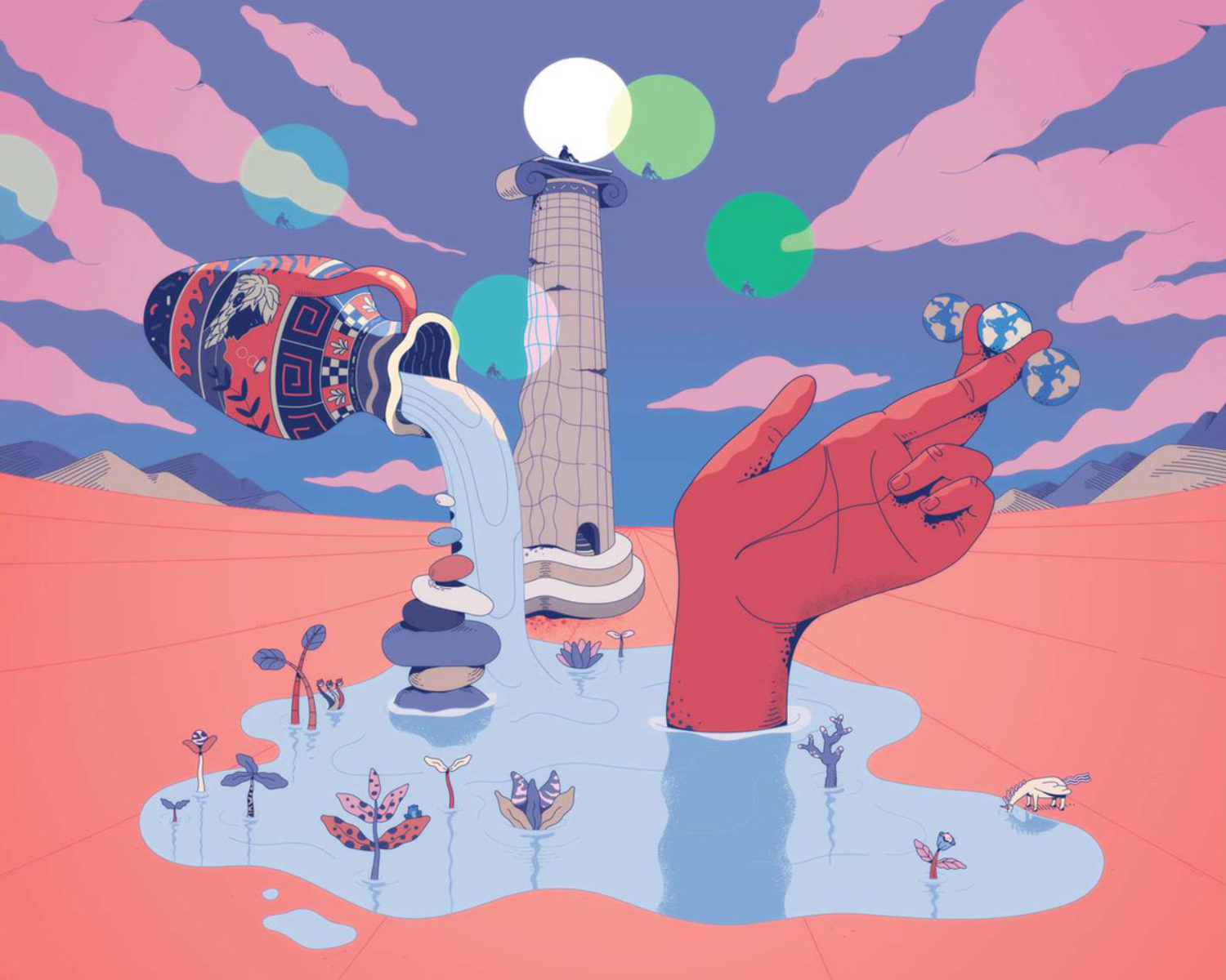 Ilustración para Popular Sciences por Lena Vargas